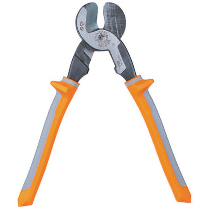 Klein 63225RINS Cable Cutter, Insulated, High-Leverage, 9 in