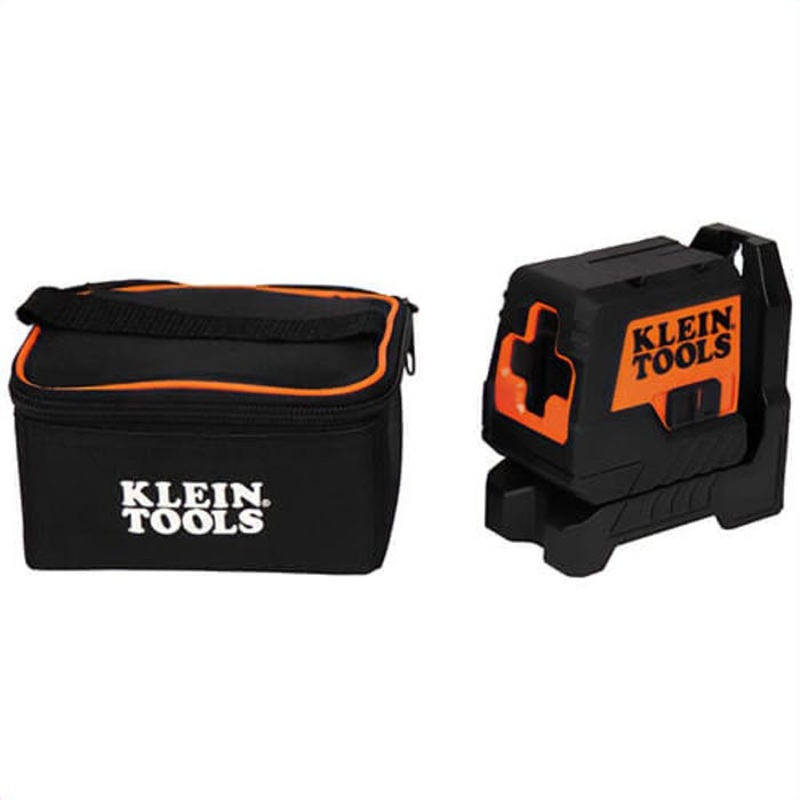 Klein 93MCLS Red Mini Cross-Line Laser Level with Soft Case