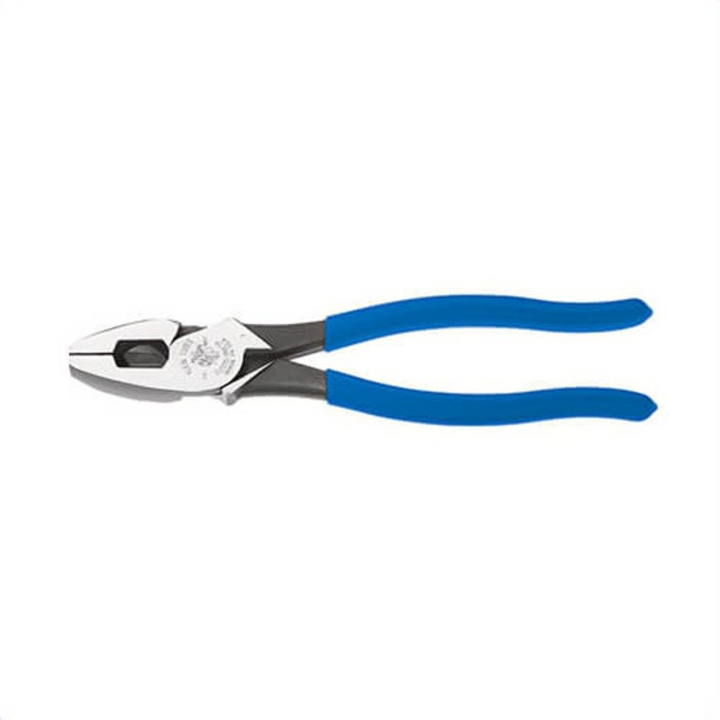 Klein D2000-9NETP High-Leverage Lineman's Pliers Fish Tape Pulling, 9 in