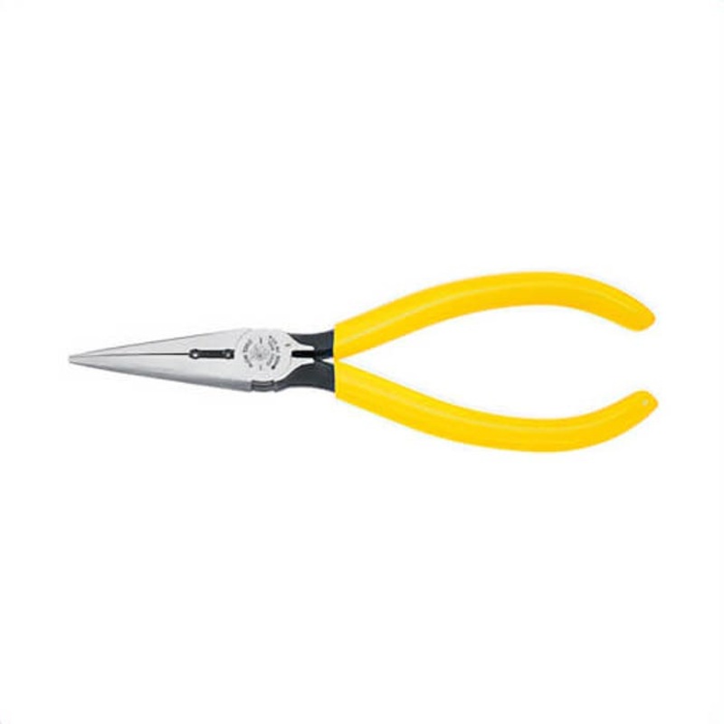 Klein D203-6H2 Pliers Needle Nose Side-Cutters, Stripping, 6 in