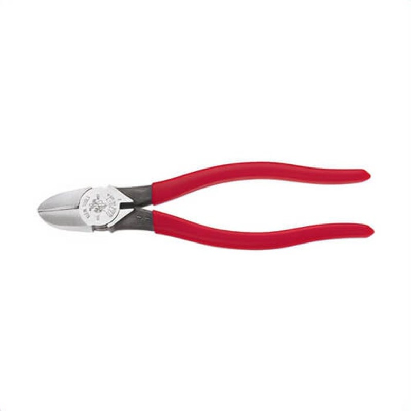 Klein D220-7 Heavy-Duty Diagonal Cutting Pliers, Tapered Nose, Steel, 7 in