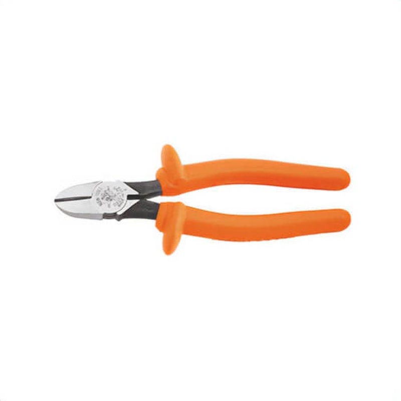 Klein D220-7-INS Diagonal Cutting Pliers, Insulated, Heavy-Duty, 7 in