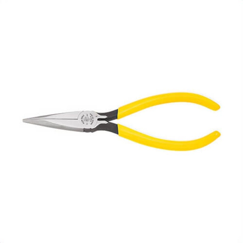 Klein D301-6C Standard Needle Nose Pliers, Spring-Loaded, 6 in