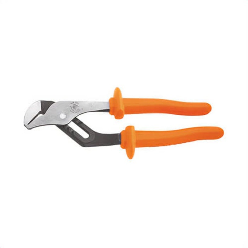 Klein D502-10-INS Pump Pliers, Insulated, Induction Hardened Steel, 10 in