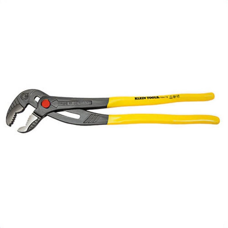 Klein D504-10B Quick-Adjust Klaw Pump Pliers, Yellow Handle, 10 in