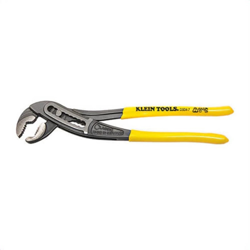 Klein D504-7 Classic Klaw General Purpose Pump Pliers, Steel, 7 in