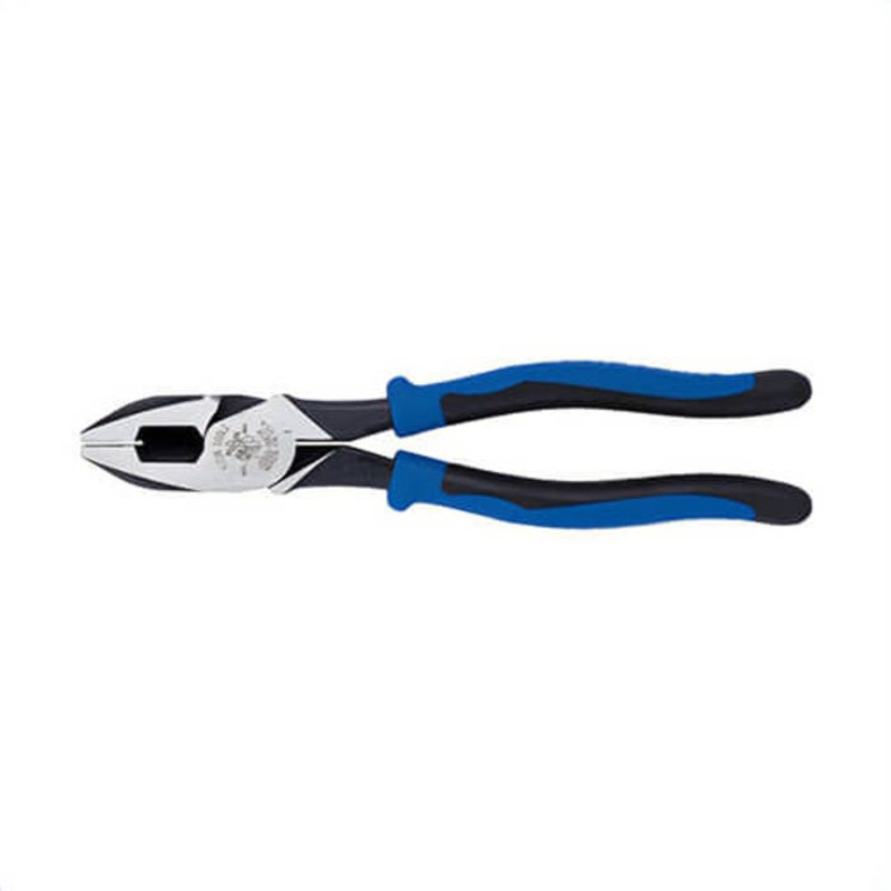 Klein J2000-9NETP Lineman's Side Cutting Pliers Fish Tape Pulling, Steel, 9 in