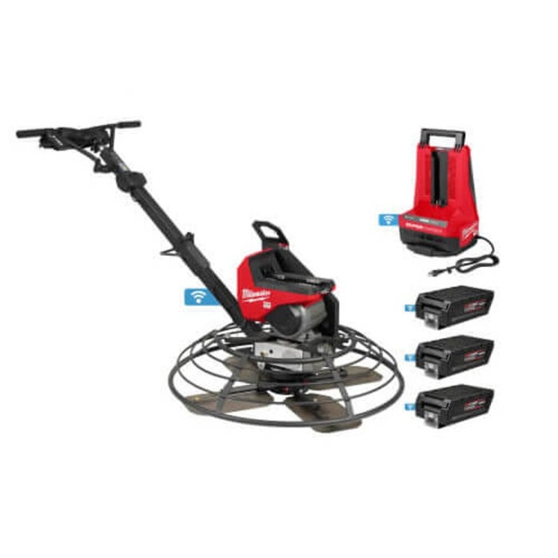 Milwaukee MXF336-3HD MX Fuel 36 in Walk-Behind Trowel Kit, Cordless