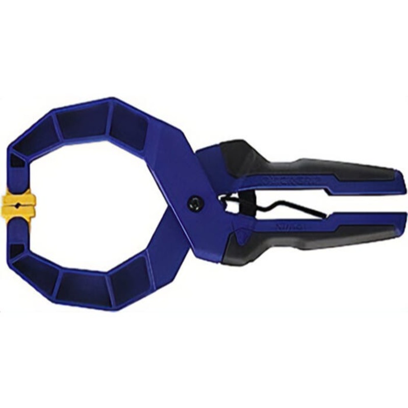 Irwin Quick-Grip Handi-Clamp 1799213 Heavy Duty Hand Clamp, 3 in D Throat, 4 in Jaw Opening, Steel