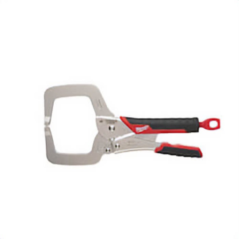Milwaukee Torque Lock 48-22-3631 Gripped Regular Locking C-Clamp with Grip, 2-1/8 in D Throat, 3-3/8 in Jaw Opening, Forged Alloy Steel