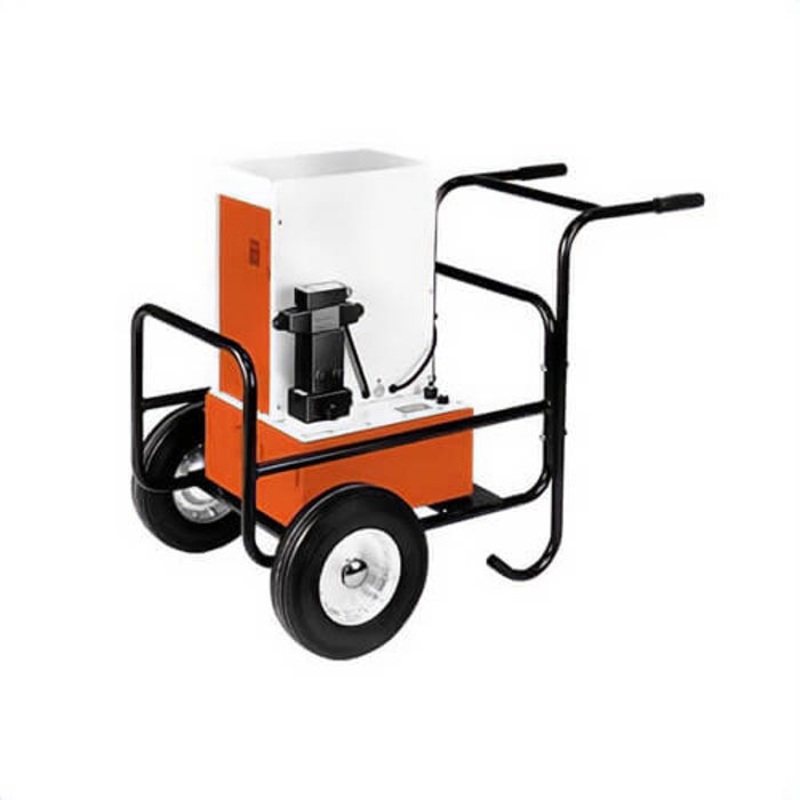 Power Team PTC-50T Cart, Hydraulic Lift 50 Puller