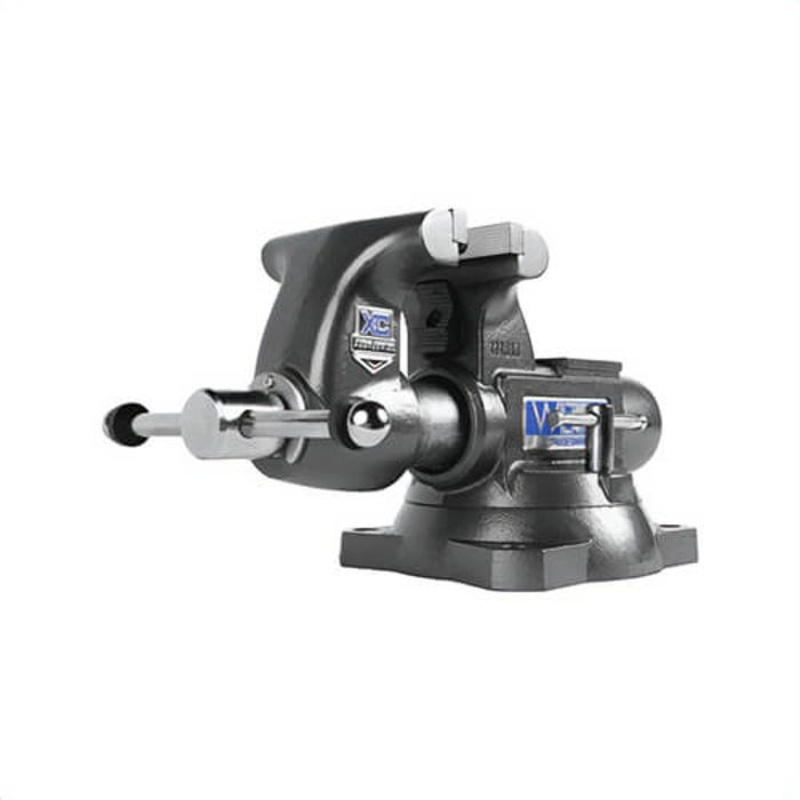 Wilton Tradesman XC 28841 Vise, Serrated Jaw, 5 in Jaw Opening, 5-1/2 in W Ductile Iron Jaw, 3-3/4 in D Throat