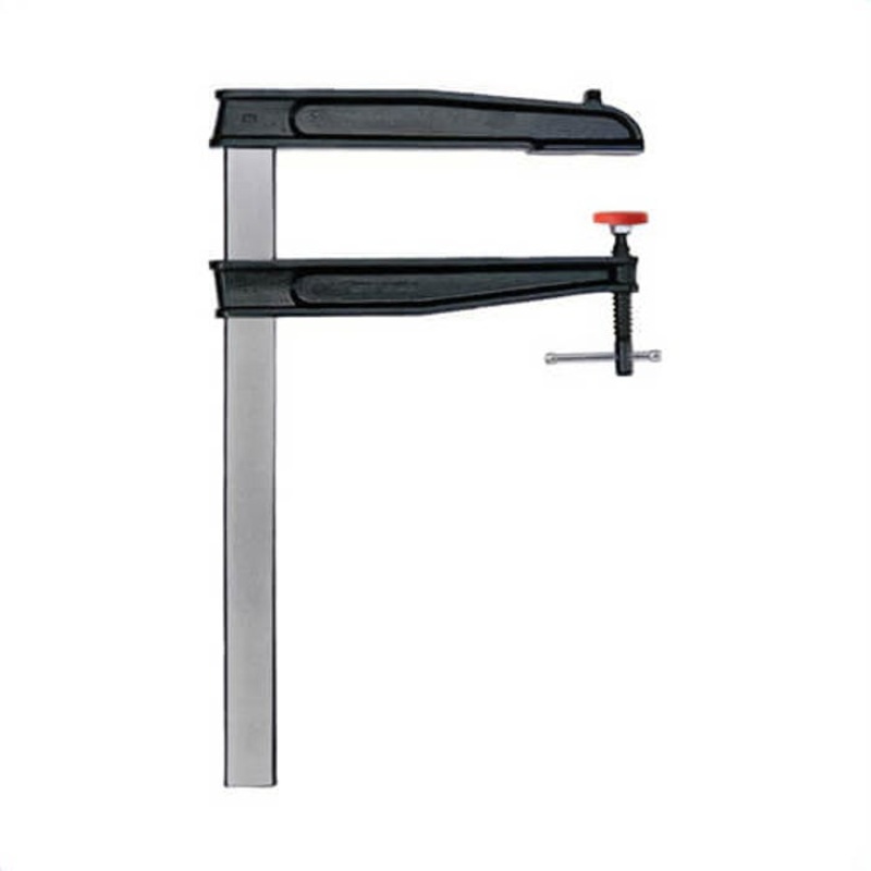 Bessey CDS24-20WP Deep Reach F-Style Bar Clamp, 20 in D Throat, 24 in Clamping, Standard Swivel