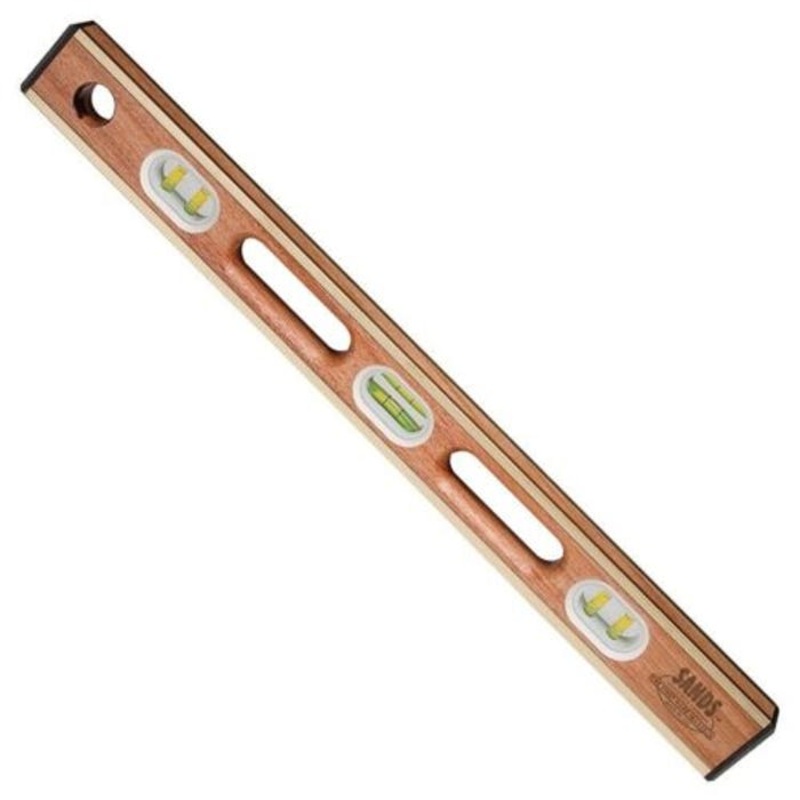 Empire 990BB-24, Shock Resistant, 24 in Brass Bound Mahogany Level