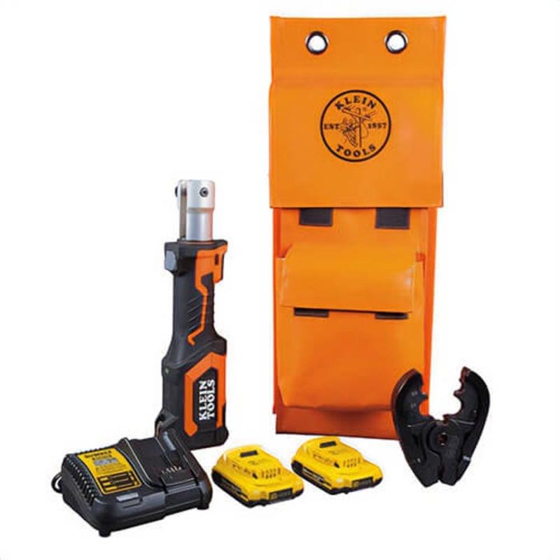Klein BAT207T1 BAT20 7-Ton Cutters / Crimpers, 600 mcm Crimping, 7 ton Crimping, 20 V, Lithium-ion Battery, 26 in OAL