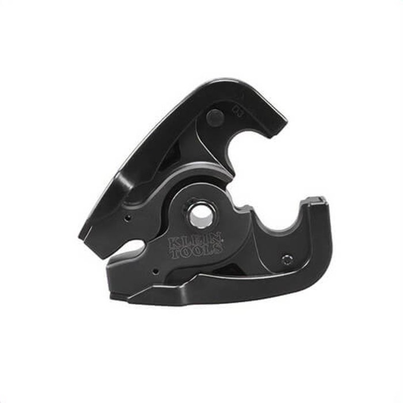 Klein BAT207T7 Cable Crimper Jaw, 600 mcm Cu/350 mcm Al/477 mcm ACSR Capacity, 6.25 in L Jaw x 1.5 in W Jaw, ABS/PA6/GF/TPE