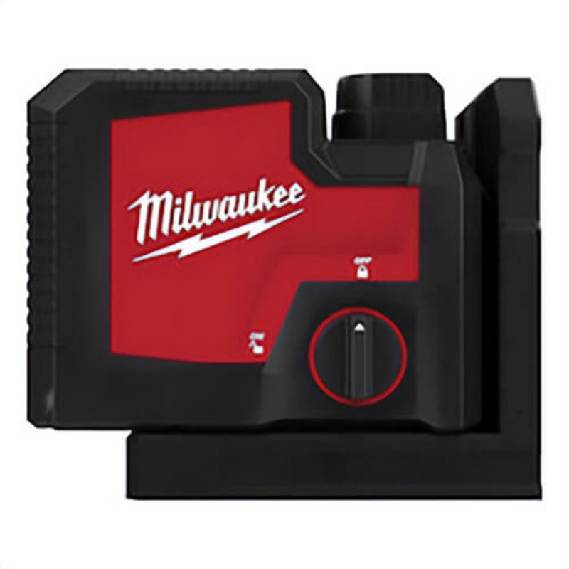 Milwaukee 3510-21 Cordless Self Leveling 3-Point Laser, 150 ft Measuring, +/- 1/8 in at 33 ft Accuracy, 4 V, Redlithium USB Rechargeable Battery