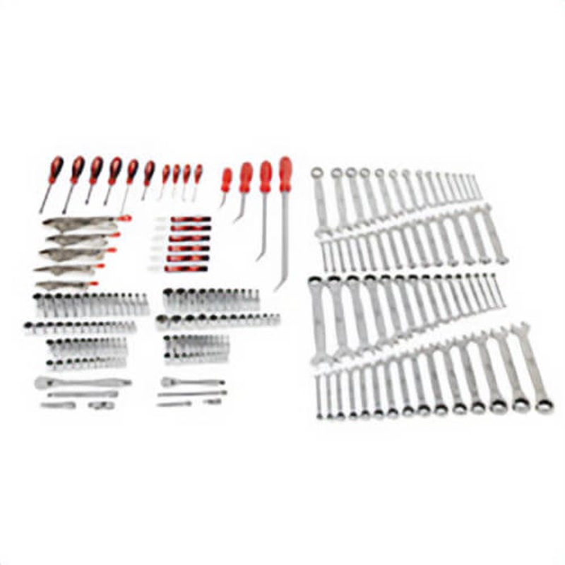 Milwaukee 48-22-9489 Mechanics Tool Set, Case Tool Storage, 191 pc, Alloy Steel/Plastic