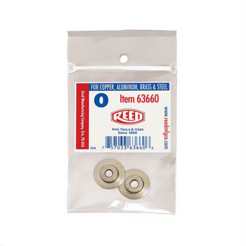 Reed 2PK-30-40SS Replacement Cutter Wheel, 0.16 in Blade Exposure, Use With TC3Q, TC4Q, TC5Q, TC6Q and TC8Q Metal Tubing Cutter