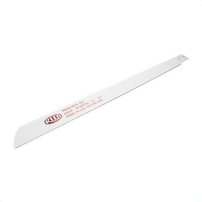 Reed Z2108 Portable Power Hack Saw Blade, For Use With: Saw It SAWITSD2 Pneumatic Saw, 8 TPI