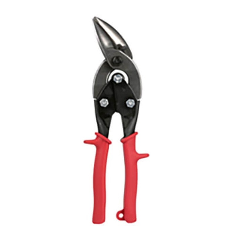 Ridgid 16207 General Purpose Snip, 18 ga Lighter Cold Rolled Sheet Steel Cutting, 1-1/2 in L of Cut, Left/Offset Snip