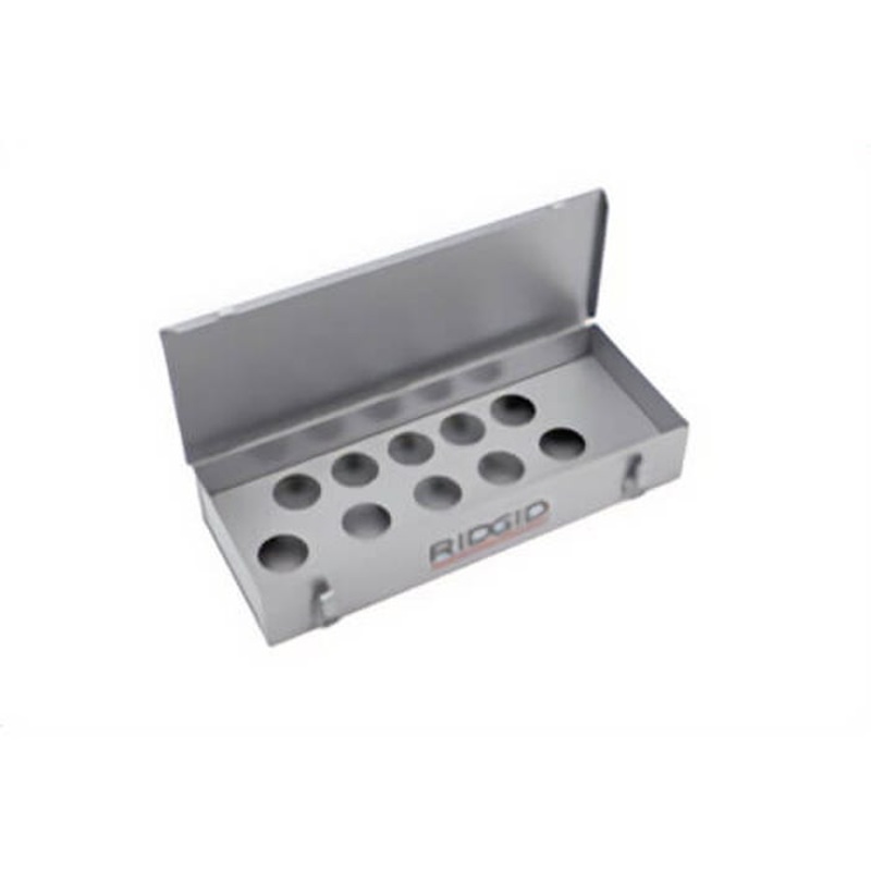 Ridgid 38605 Carrying Case, 3-3/16 in H x 4-9/16 in W, Metal