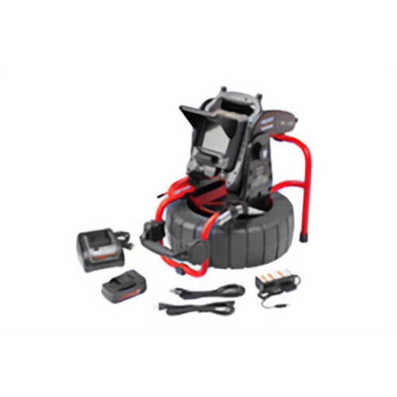 Ridgid 63828 SeeSnake Compact C40 Camera System with TruSense Technology, 1-1/2 to 6 in Pipe, 18V Lithium-Ion Battery