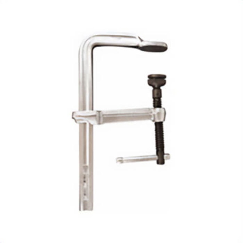 Bessey ClassiX GSM30 Welding Bar Clamp with Heavy Duty Pad, 12 in Clamping, 5-1/2 in Throat Depth, Steel Bar