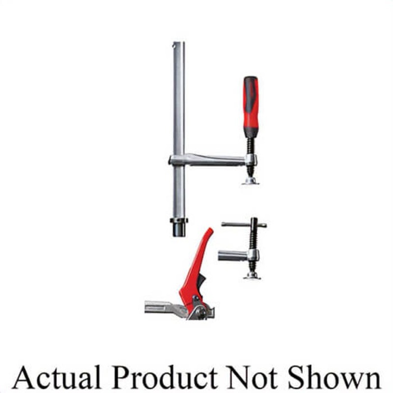 Bessey TW28-30-12K Fixed Throat Depth Welding Table Hold Down Clamp, 5000 N Holding, 300 mm H, Steel