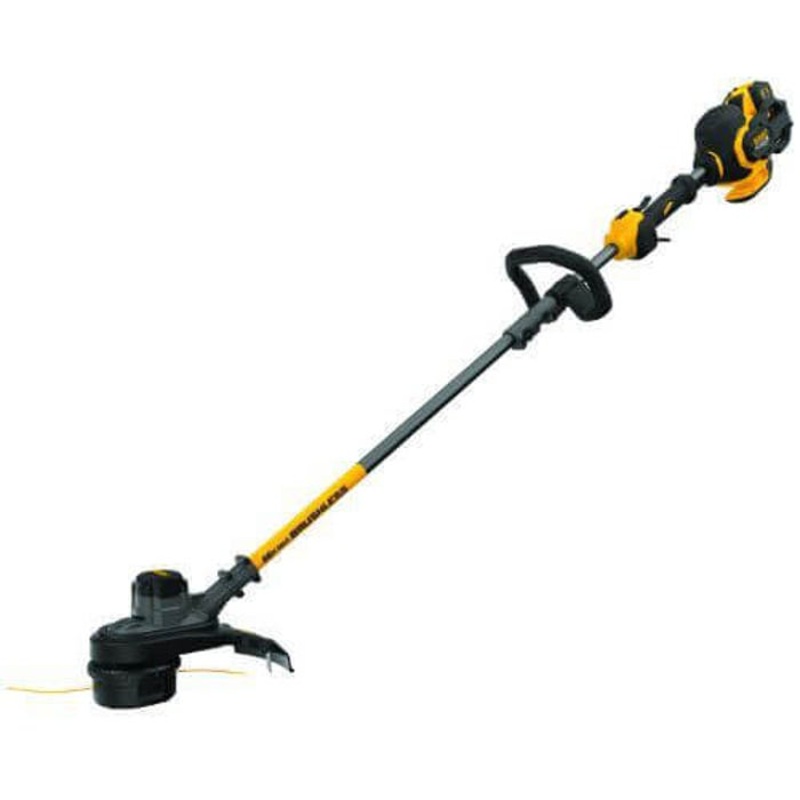 DeWALT DCST970X1S Cordless String Trimmer, 15 in W Cutting, 52 in L Straight Shaft, 0.08 in, 0.095 in dia Line, Bump Feed Line Advance
