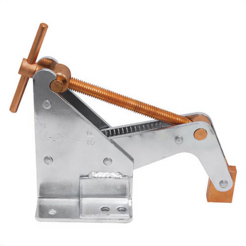 Mag-Mate K060TQ Kant-Twist Standard Quick Acting Hold Down Clamp with Copper Plated Jaw, Screw and Handle, 6 in Jaw Opening