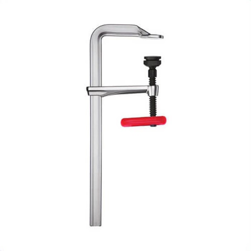 Bessey 2400S-60 Regular Duty F-Style Bar Clamp, 5-1/2 in D Throat, 60 in Clamping, Removable Swivel