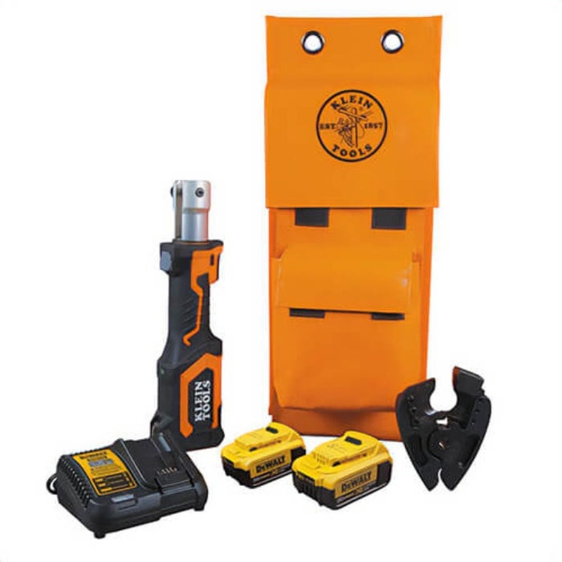 Klein BAT207T44H BAT 7-Ton Cutters / Crimpers, 556 mcm Cutting, 20 V, 4 Ah Battery Lithium-ion Battery