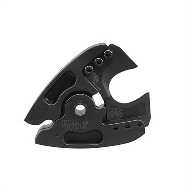 Klein BAT207T9 Cable Crimper Jaw, 750 mcm Cu/1,000 mcm Al Capacity, 6.25 in L Jaw x 1.5 in W Jaw, ABS/PA6/GF/TPE
