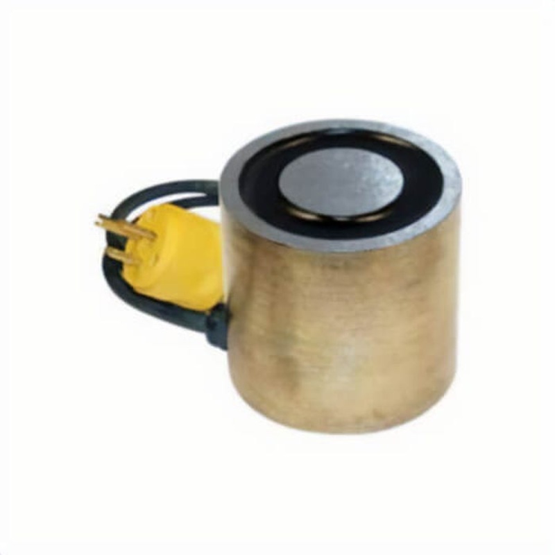 Mag-Mate ERA-202 Round Island Pole Electromagnet, 90 lb Load, 2 in dia, Black