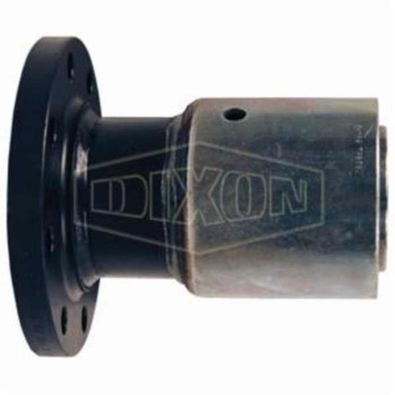 Dixon 32P1SO15 Holedall External Swage Fixed Flange, 2 in ID x 2-28/64 to 2-40/64 in OD, Carbon Steel, Domestic
