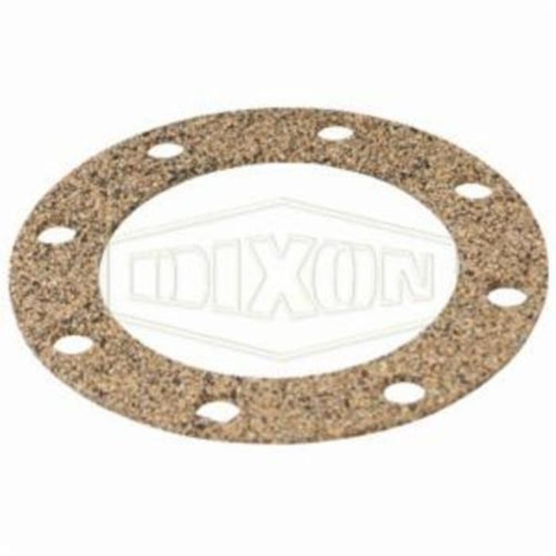 Dixon 400GTTFCB Flange Gasket, Buna-N/Cork, 4 in Nominal, 6-5/8 in OD x 1/8 in Thick, Domestic
