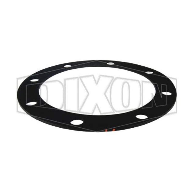 Dixon 40364BL Gasket with (2) Orange Stripe, Baylast, 3 in Nominal, 7-1/4 in OD x 1/8 in Thick