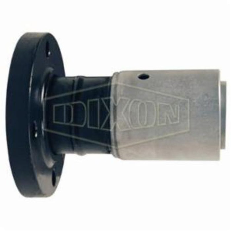 Dixon 64P3LJ15 Holedall External Swage Floating Flange, 4 in ID x 4-53/64 to 4-60/64 in OD, Carbon Steel, Domestic