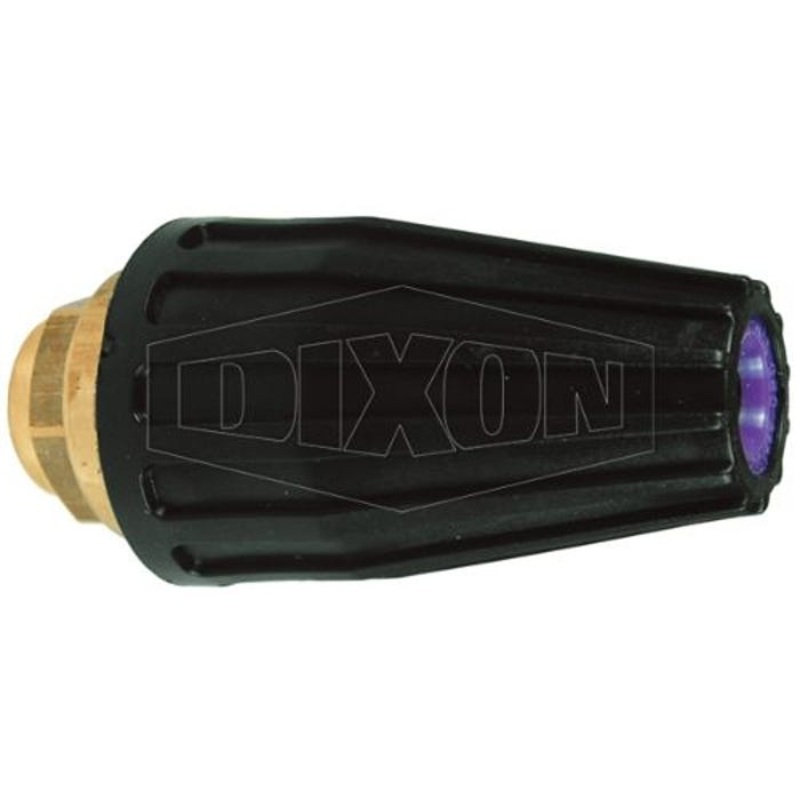 Dixon AL-TPR25-50 Turbo Nozzle, 1/4 in Female Connection, 3625 psi Pressure, Purple, Domestic