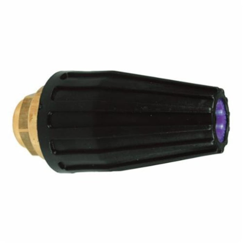 Dixon AL-TPR35-50 Turbo Nozzle, 1/4 in Female, 30 GPM, 5075 psi, Brass, Purple