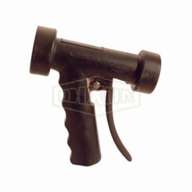 Dixon BWSG Hot Water Washdown Spray Nozzle, 1/2 in FNPT, 12.5 GPM, 150 psi, Brass, Black, Domestic