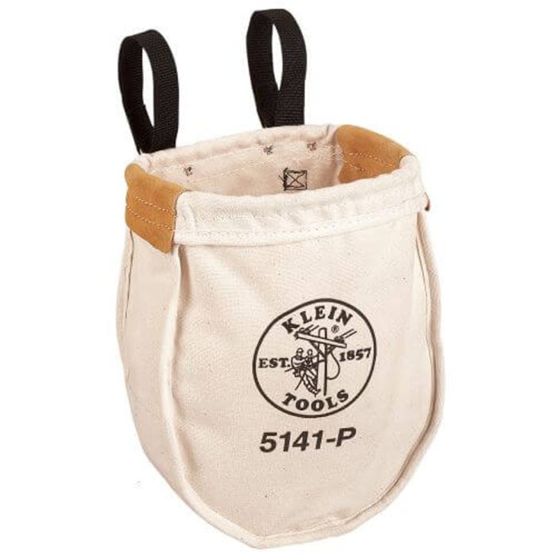 Klein 5141P Extra Large Loop Utility Bag, Canvas, Beige