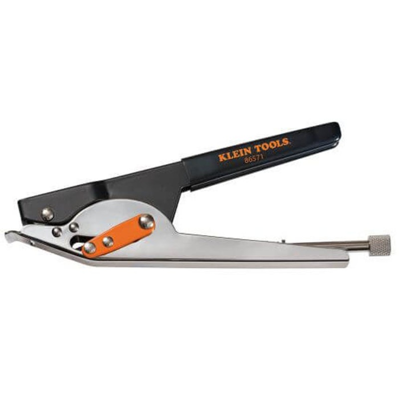 Klein 86571 Auto Cutoff Nylon Tie Tensioning Tool, 65 lb Capacity