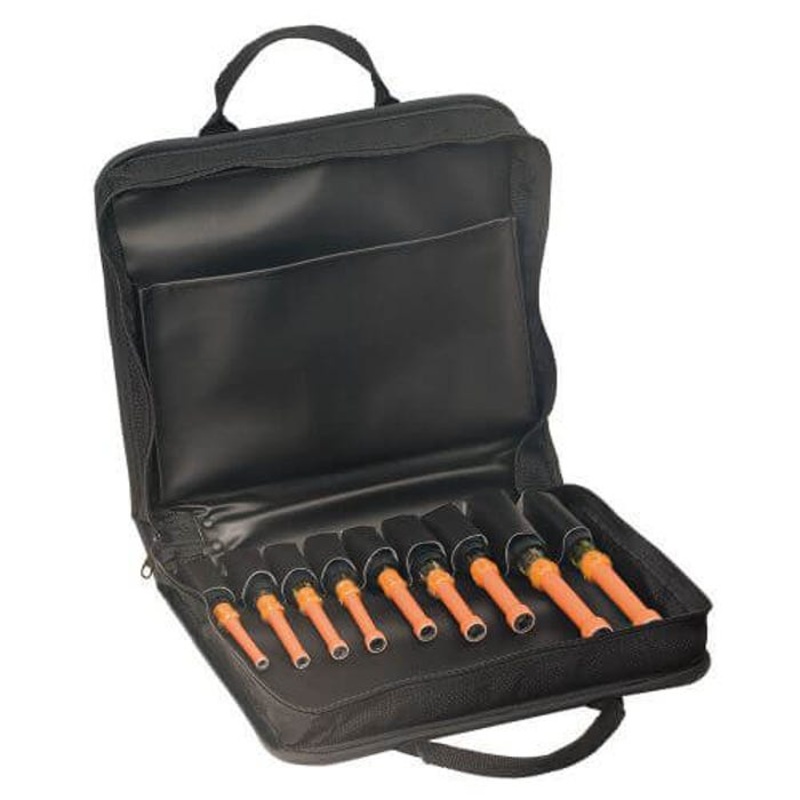 Klein Cordura 33534 Heavy Duty Replacement Case, 3-1/2 in H x 12-3/4 in W x 15 in D, Nylon, Black