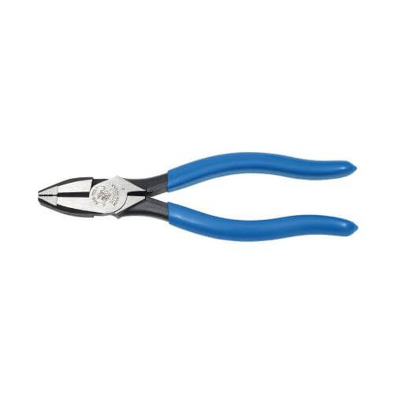 Klein D2000-7 Heavy Duty New England Nose Lineman's Plier, 1-9/32 in L x 1-1/32 in W x 1/2 in Thick Tool Steel Jaw