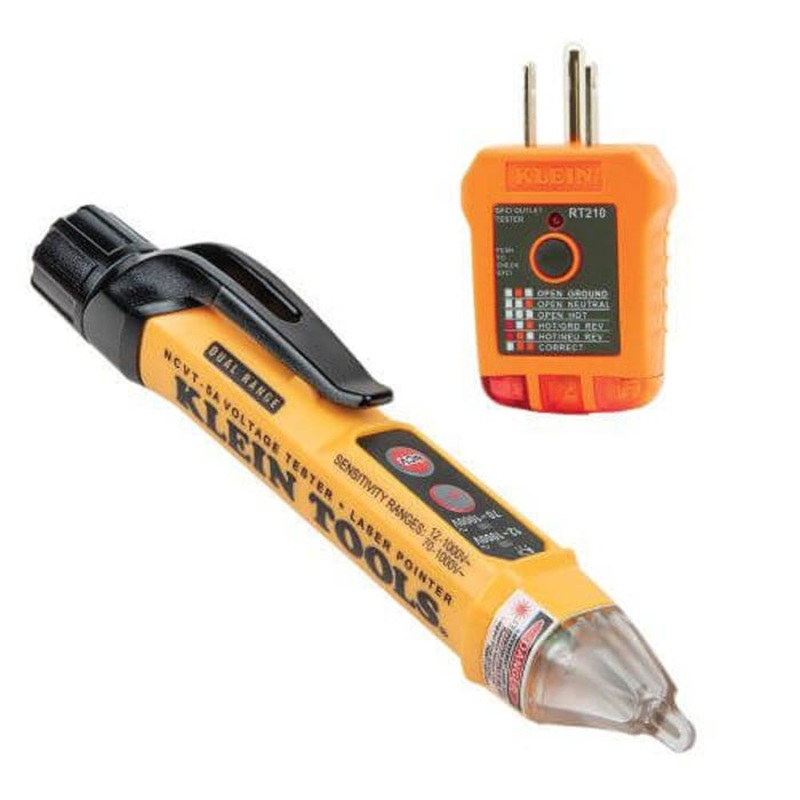 Klein NCVT5KIT Electrical Tester Kit, Plastic
