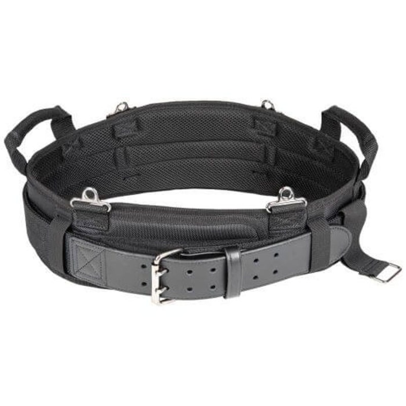 Klein Tradesman Pro 55920 Modular Tool Belt, XL, Ballistic Polyester/Leather, Black