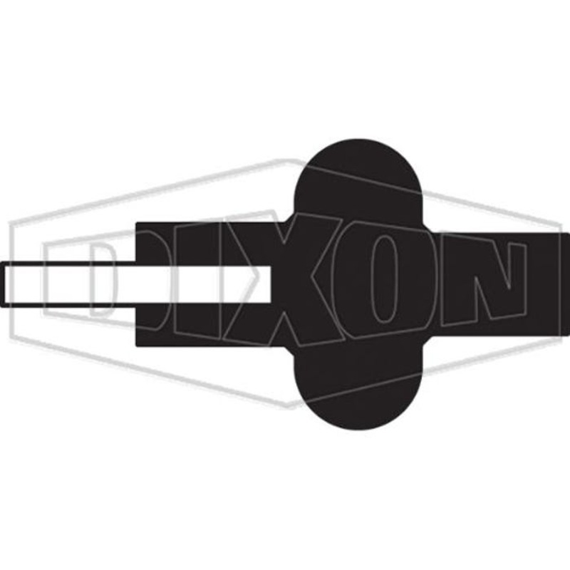 Dixon 40MPS-U200 Clamp Screened Gasket, 2 in Nominal, Buna-N, Domestic