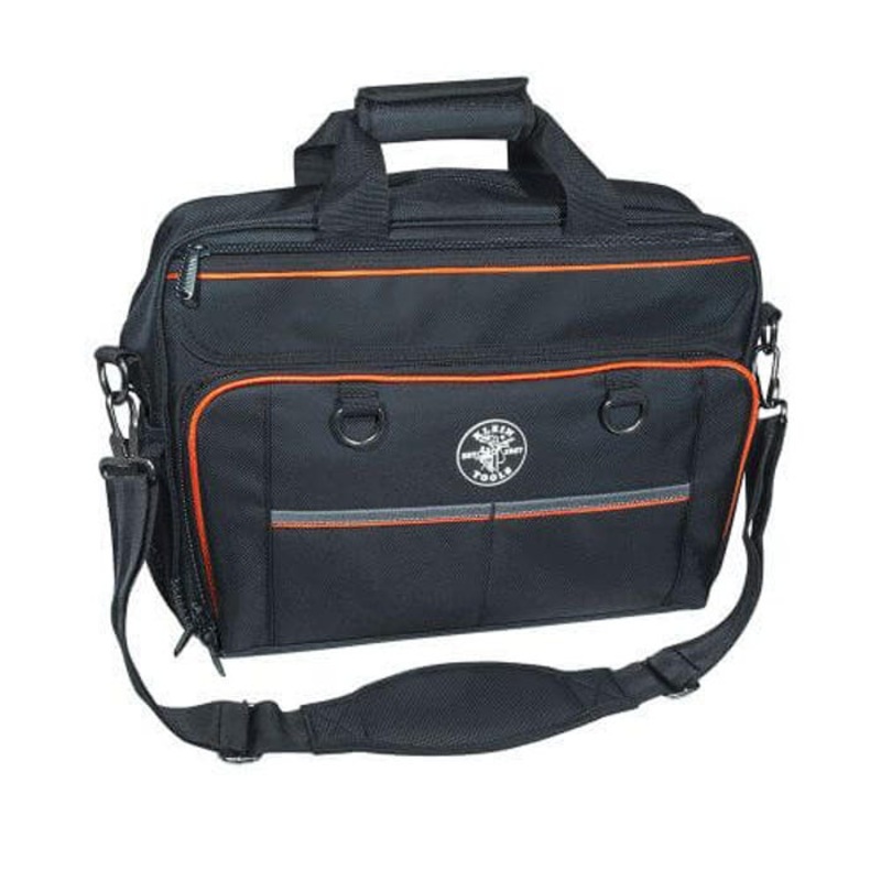 Klein Tradesman Pro 55455M Tool Bag, Polyester, Orange